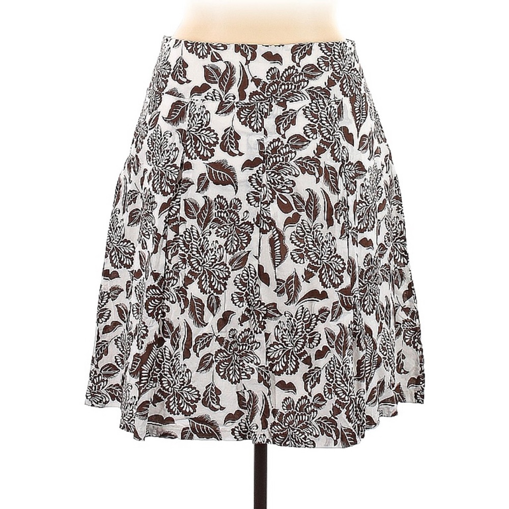 AGB A-line skirt floral print